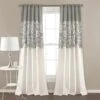 Estate Garden Print Room Darkening Window Curtain Set