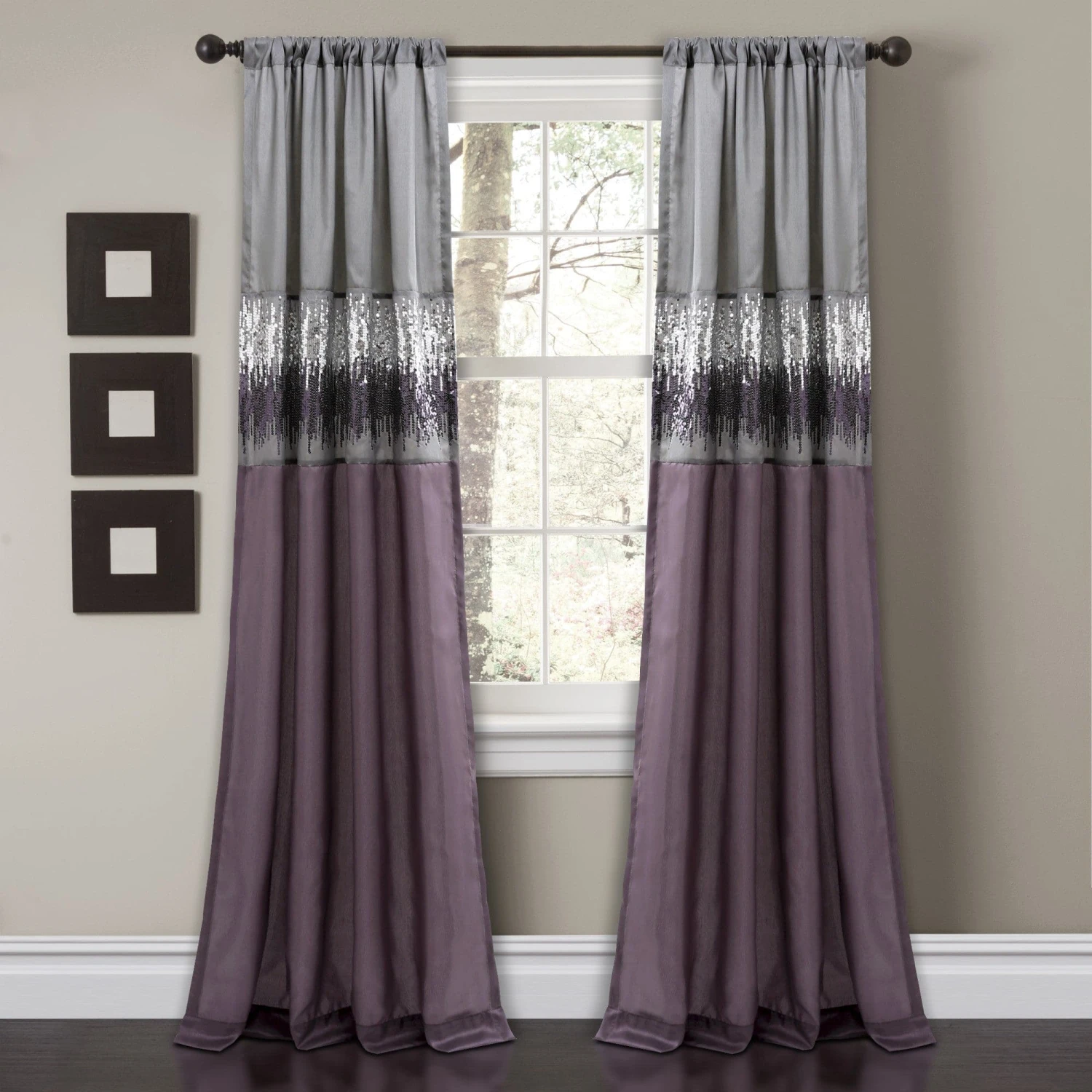 Night Sky Window Curtain Panel - Image 5