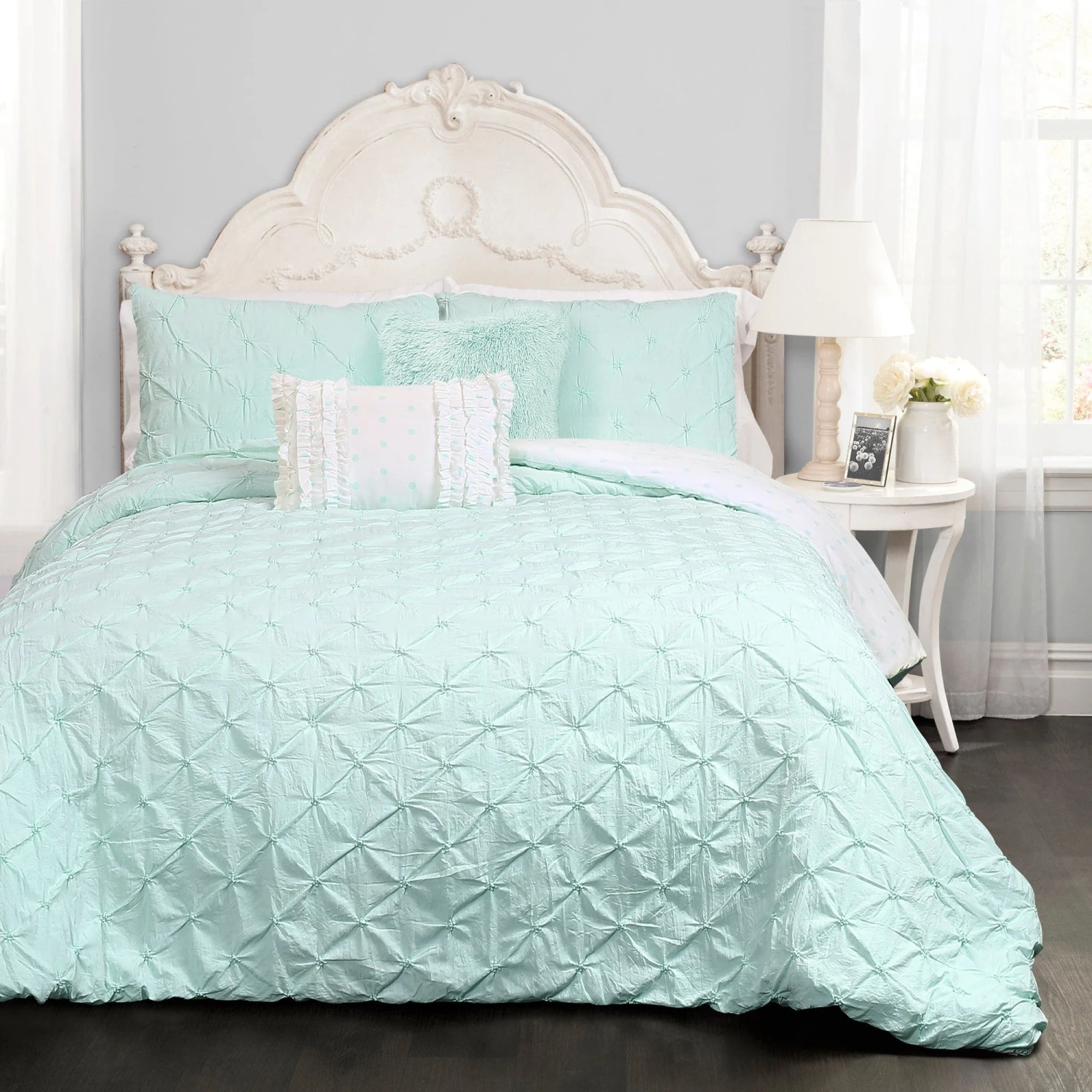 Ravello Pintuck Juvy 4 Piece Comforter Set - Image 2