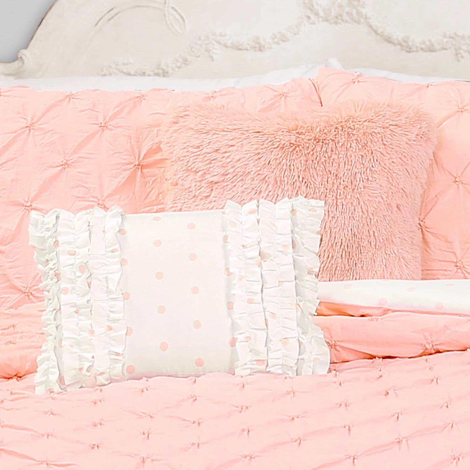 Ravello Pintuck Juvy 4 Piece Comforter Set - Image 15