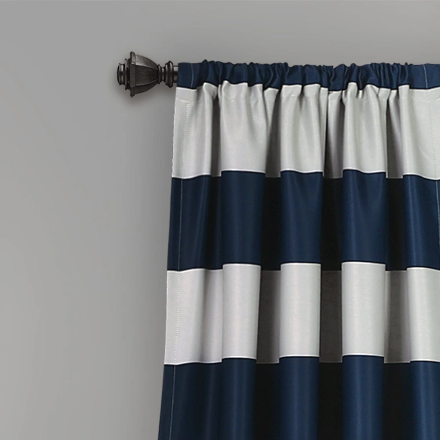Stripe Blackout Window Curtain Set - Image 6