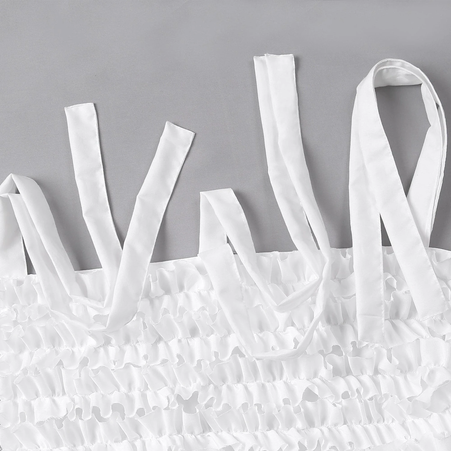 Lydia Ruffle Window Curtain Panel Set - Image 16