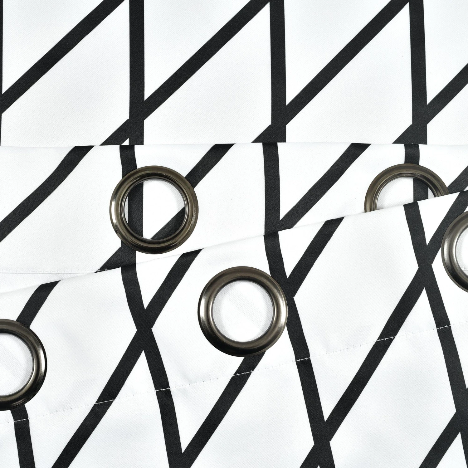 Feather Arrow Geo Light Filtering Window Curtain Panel Set - Image 5