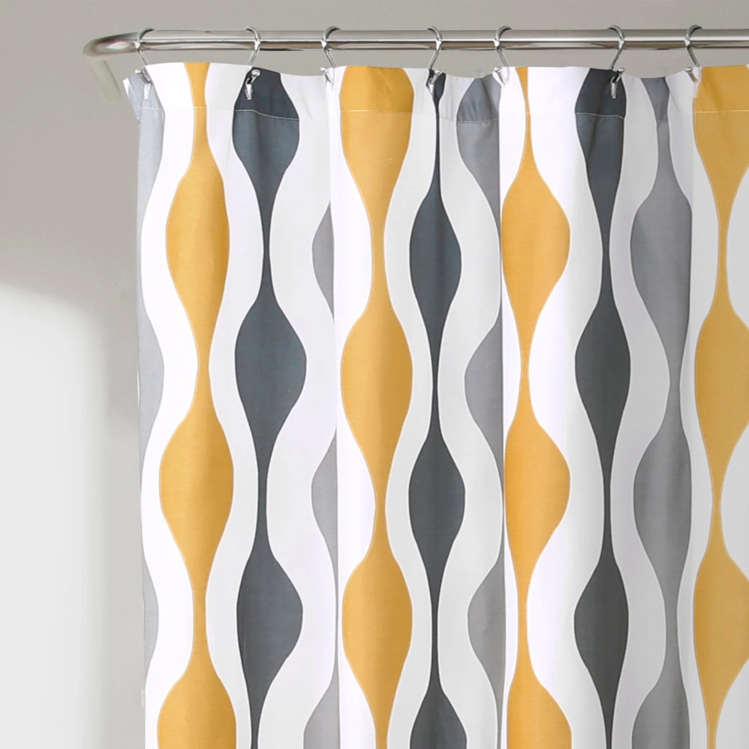 Mid Century Geo Shower Curtain - Image 6