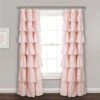 Lace Ruffle Window Curtain Panel