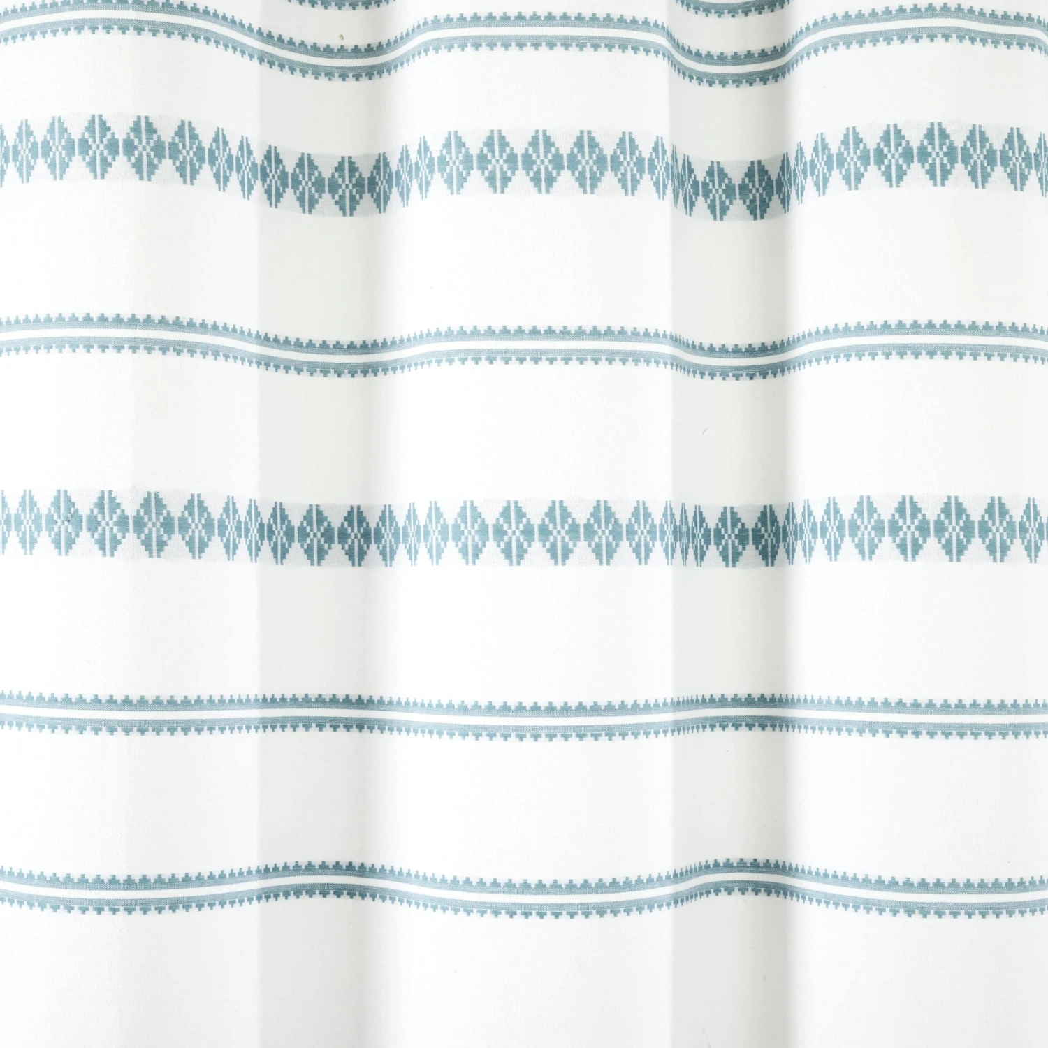 Breezy Chic Tassel Jacquard Recycled Cotton Shower Curtain - Image 15