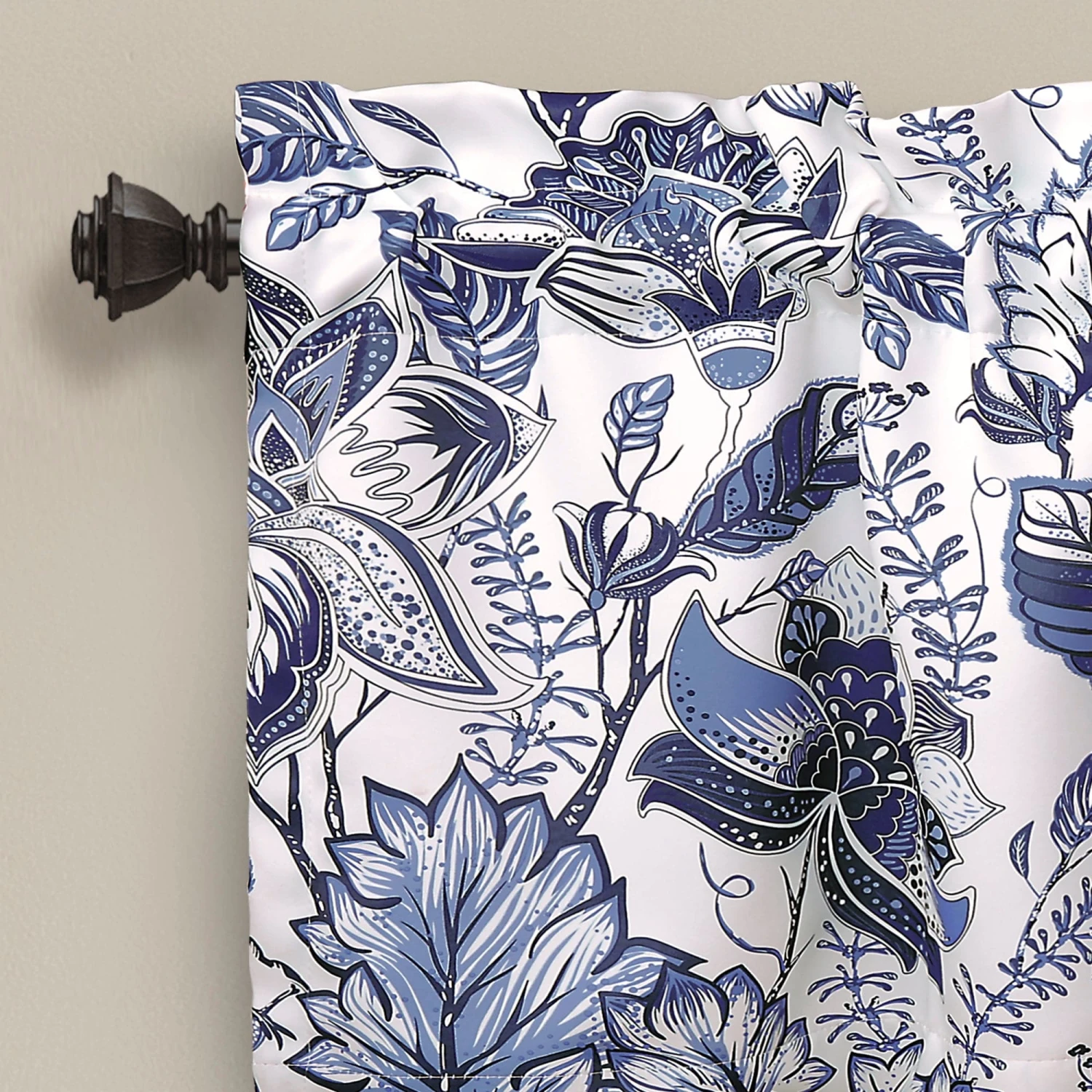 Cynthia Jacobean Floral Valance - Image 2