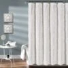 Avon Chenille Trellis Shower Curtain