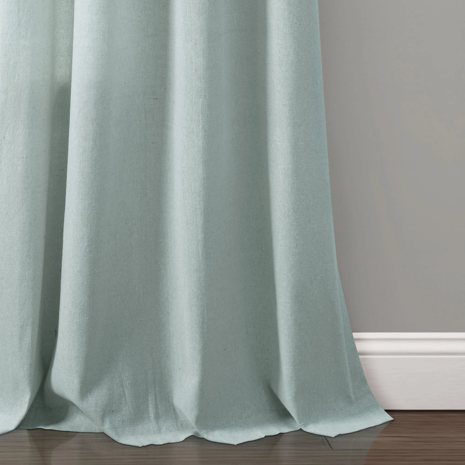 Linen Lace Window Curtain Panel Set - Image 7