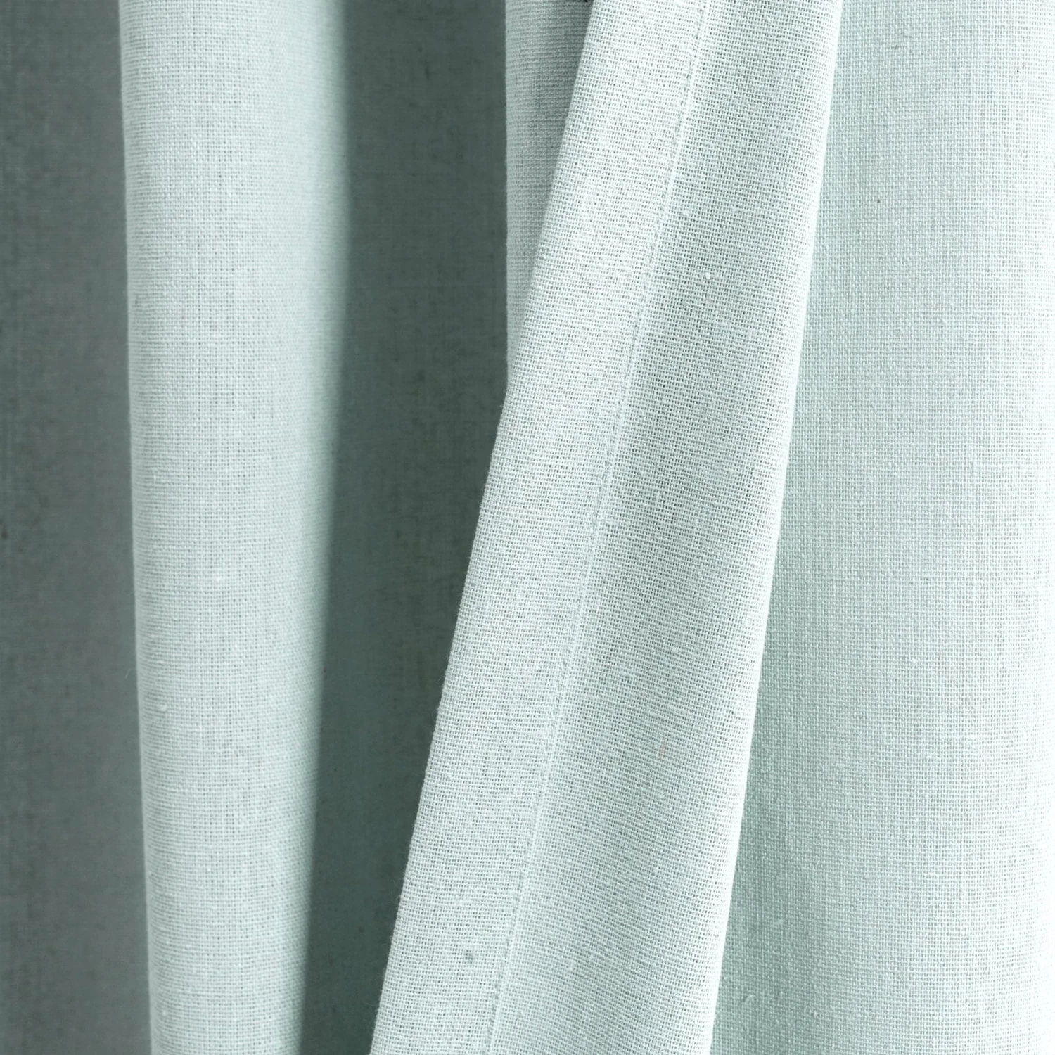 Linen Lace Window Curtain Panel Set - Image 8