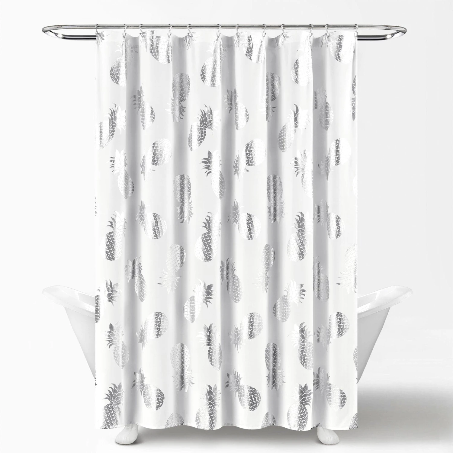 Pineapple Toss Shower Curtain - Image 3
