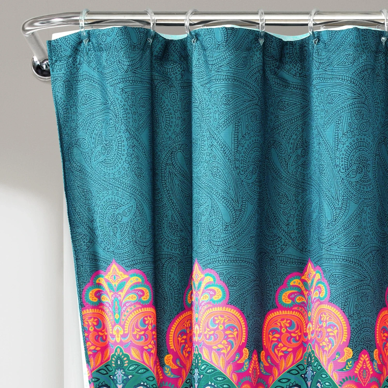 Boho Chic Shower Curtain 14 Piece Complete Set - Image 3