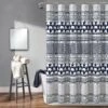 Elephant Stripe Shower Curtain