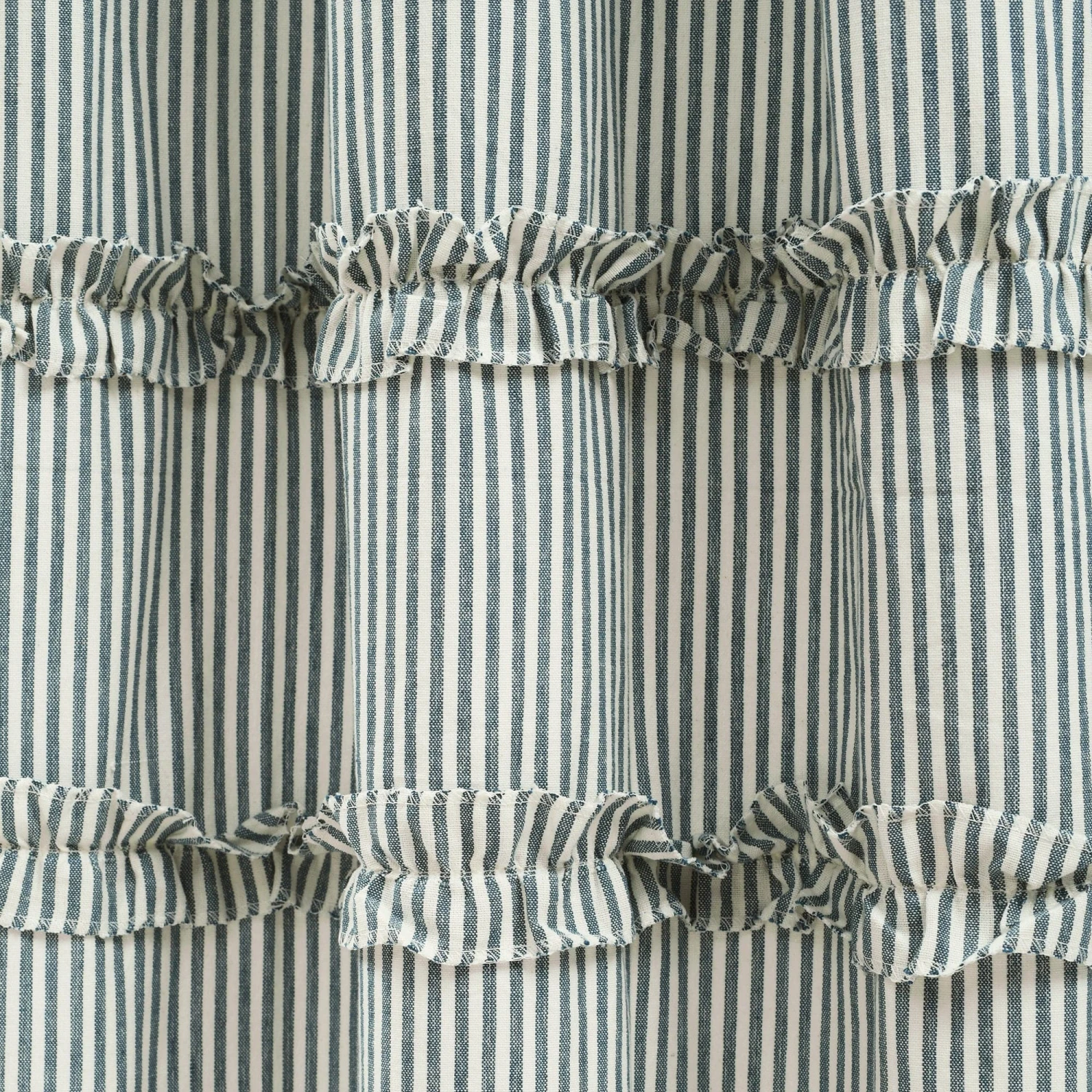 Vintage Stripe Yarn Dyed Window Curtain Panel Set - Image 14