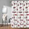 Fire Truck Shower Curtain