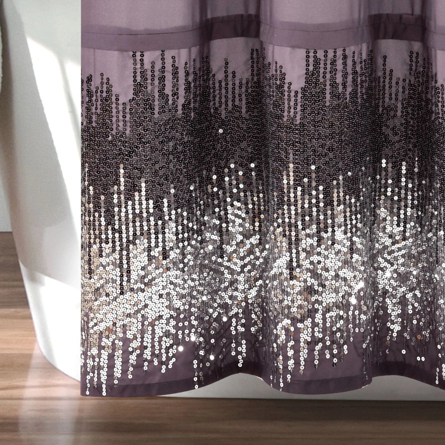Shimmer Sequins Shower Curtain - Image 10