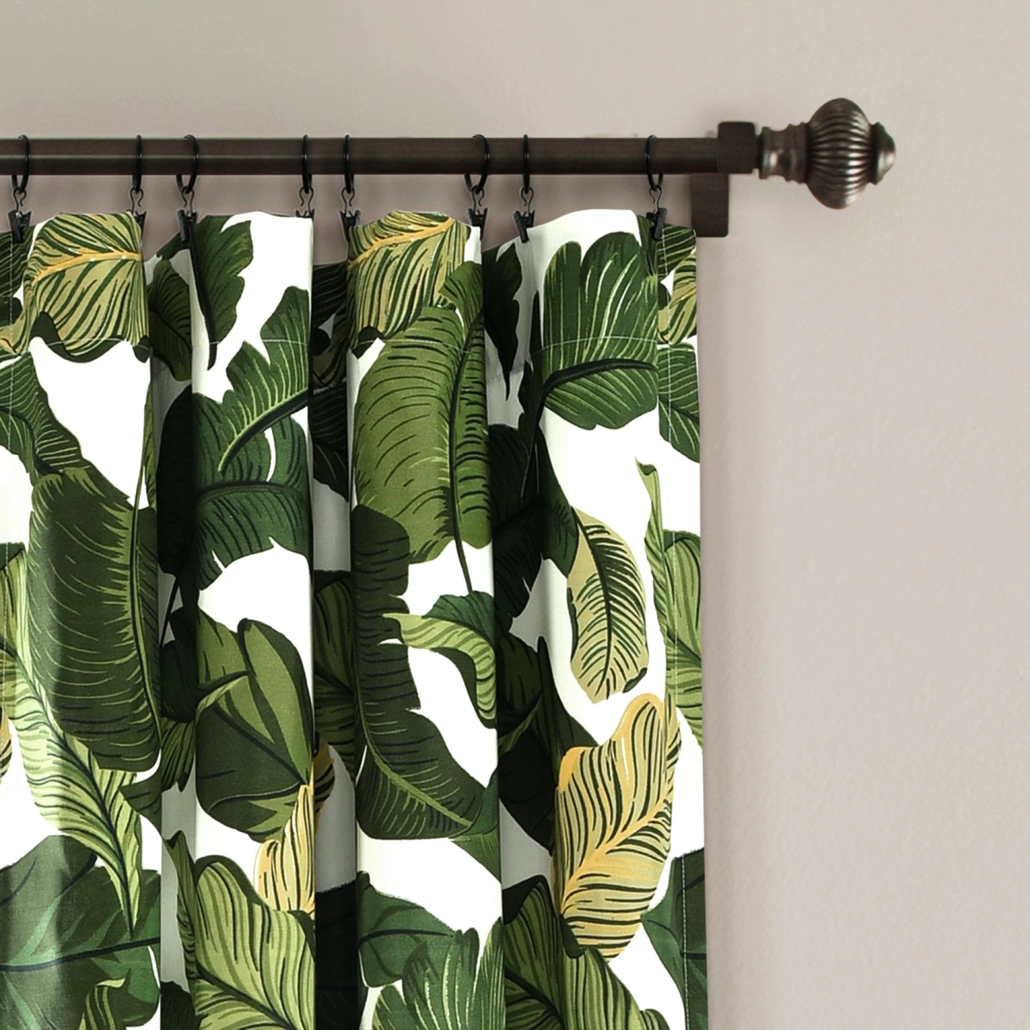Tropical Paradise Window Curtain Panel Set - Image 3