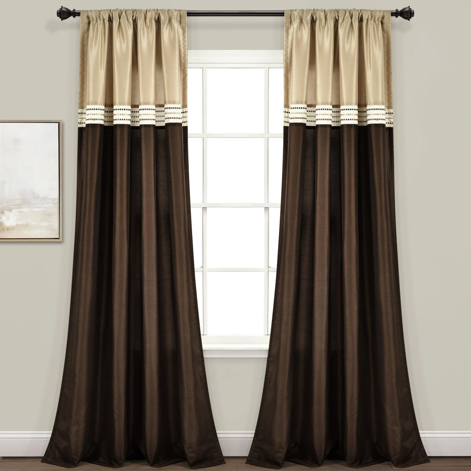 Terra Window Curtain Panel Set - Image 2