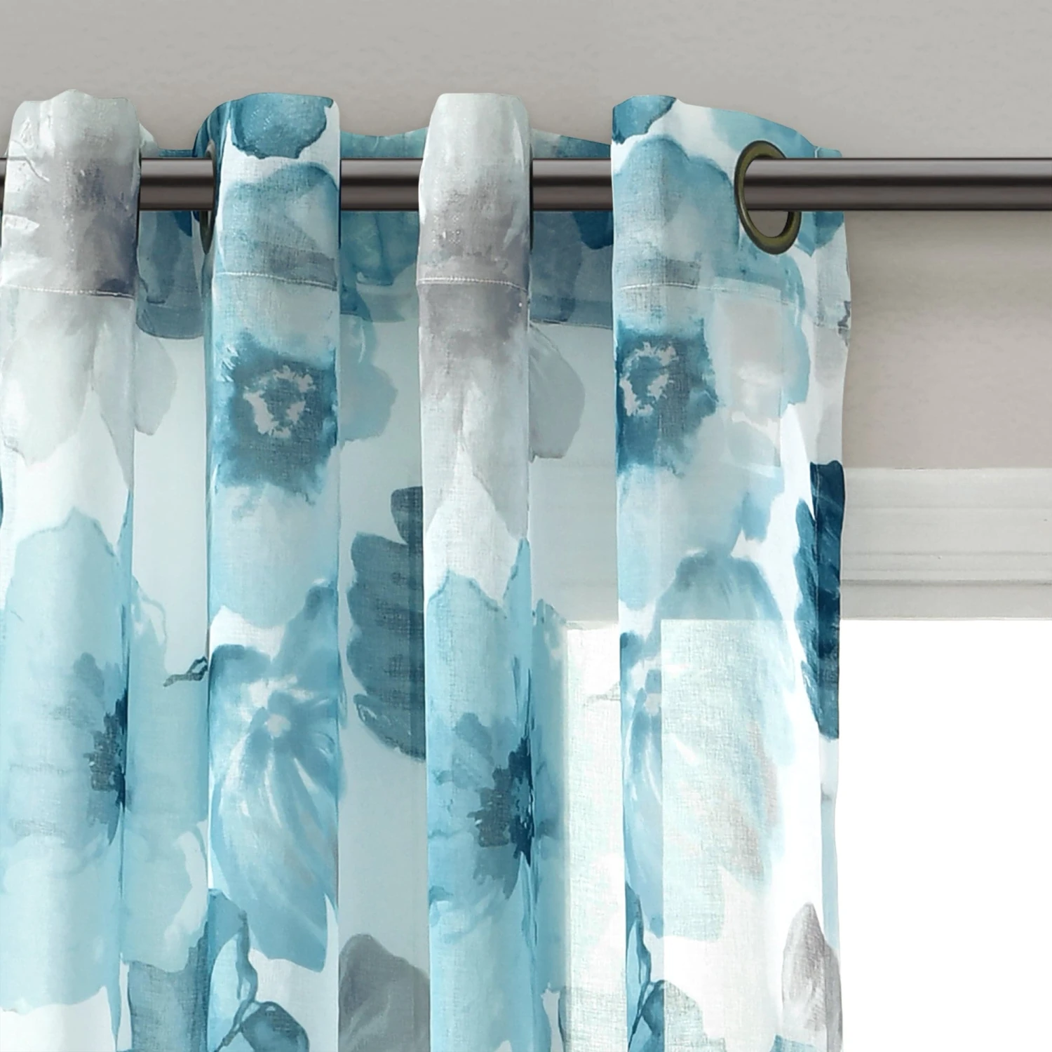 Leah Sheer Window Curtain Panel Set - Image 4