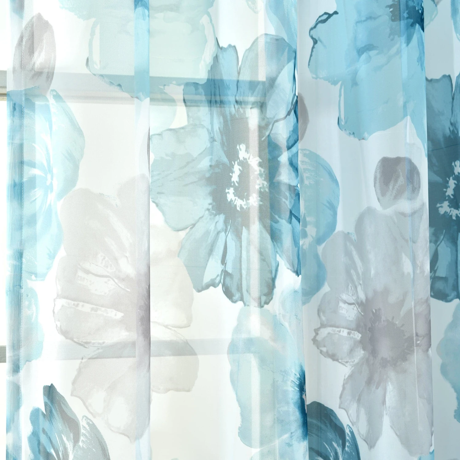 Leah Sheer Window Curtain Panel Set - Image 7