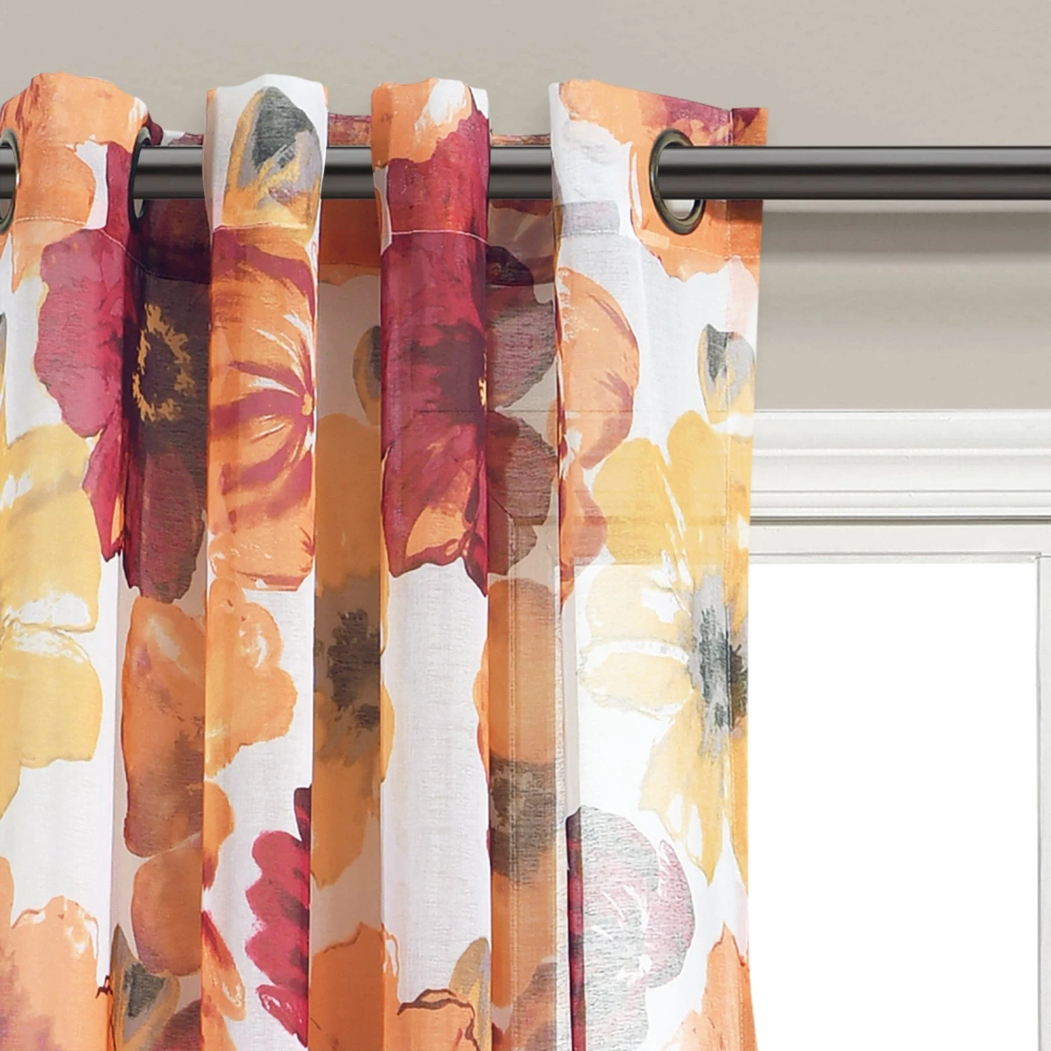 Leah Sheer Window Curtain Panel Set - Image 6