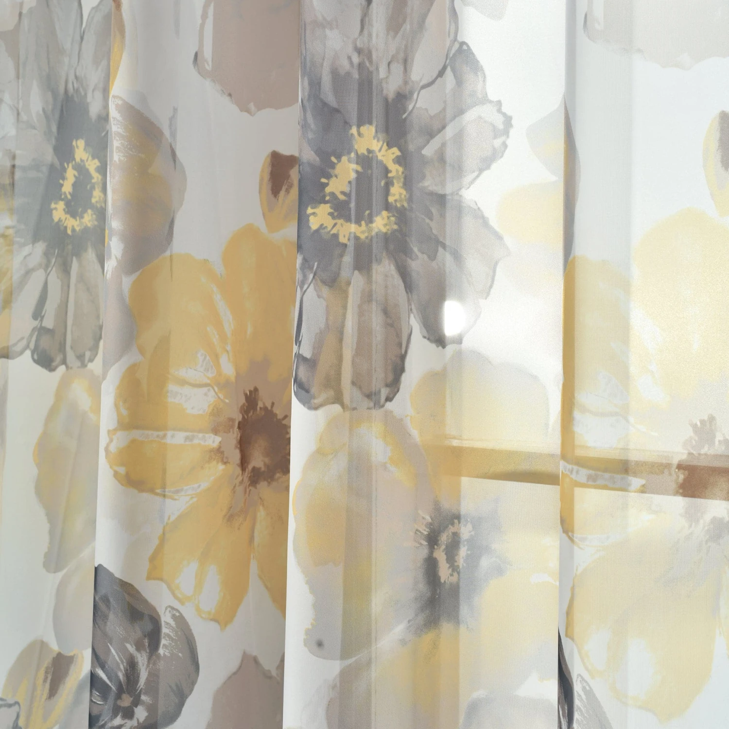 Leah Sheer Window Curtain Panel Set - Image 8