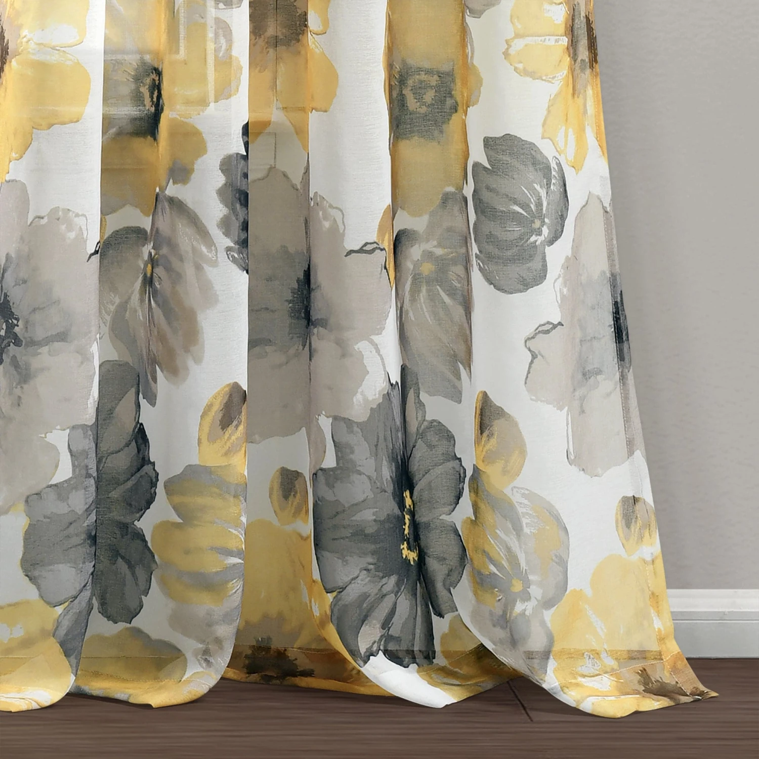 Leah Sheer Window Curtain Panel Set - Image 11
