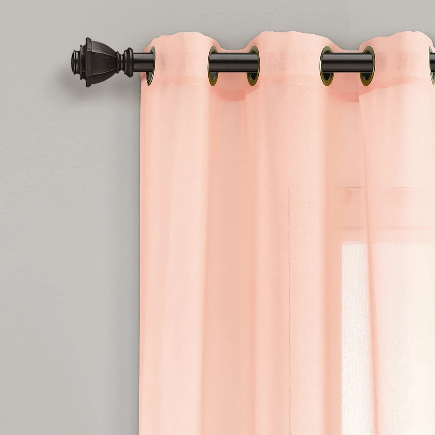 Umbre Fiesta Sheer Window Curtain Panel Set - Image 4