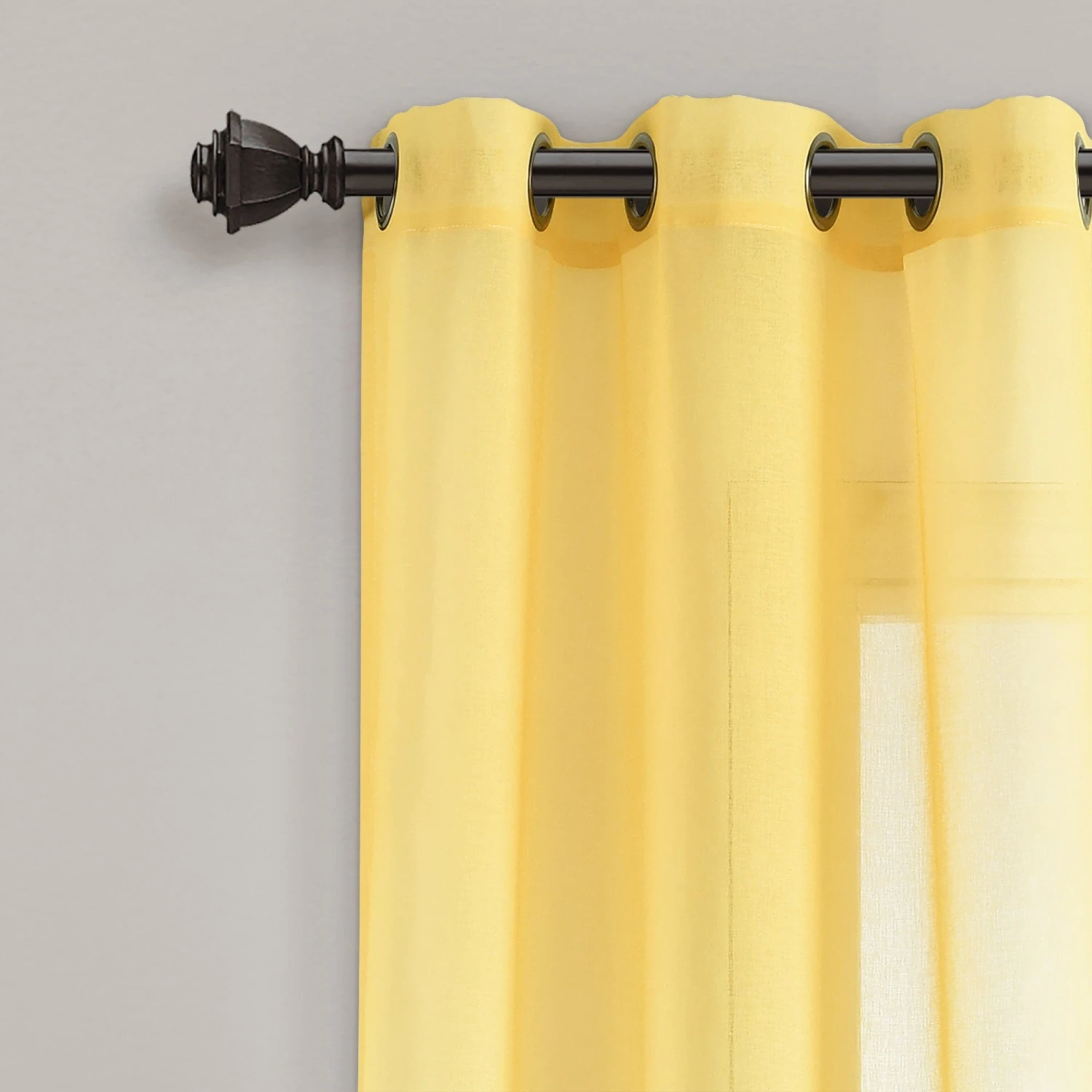 Umbre Fiesta Sheer Window Curtain Panel Set - Image 3