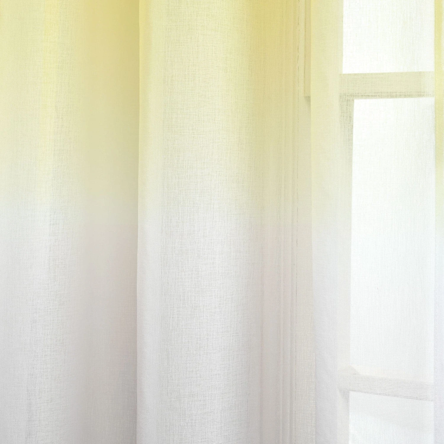 Umbre Fiesta Sheer Window Curtain Panel Set - Image 5