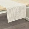 Farmhouse Ticking Stripe Yarn Dyed Table Runner