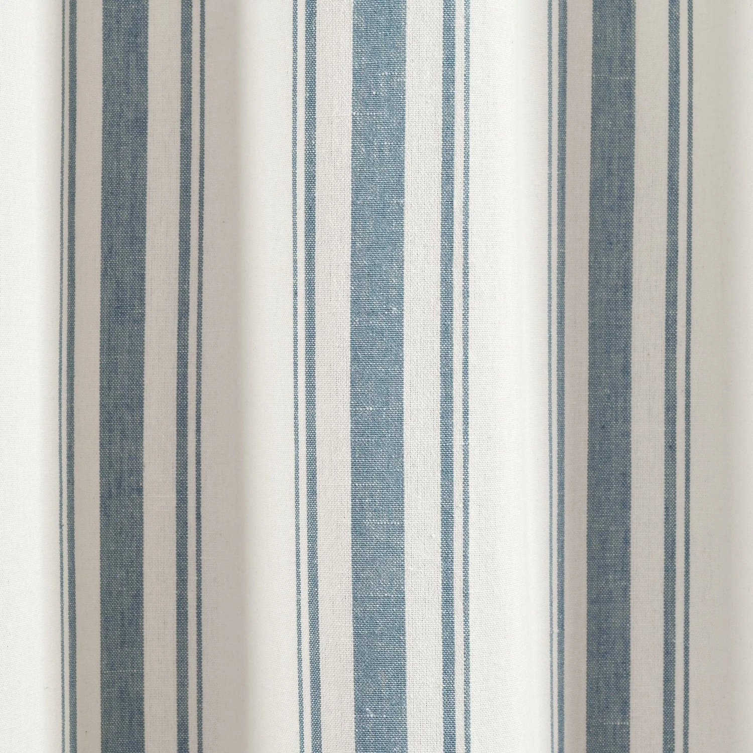 Farmhouse Stripe Yarn Dyed Recycled Cotton Window Curtain Panel Set - Image 20