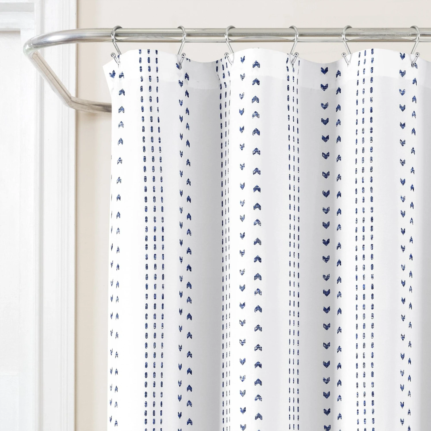 Hygge Stripe Shower Curtain - Image 6