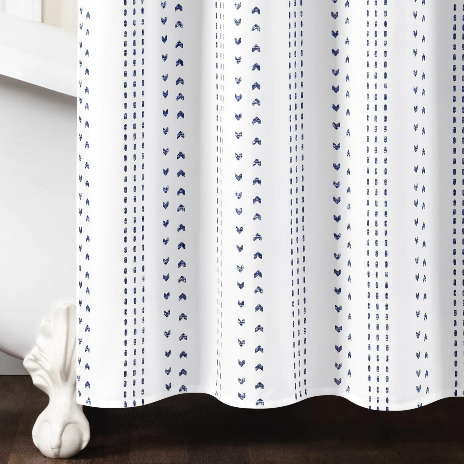 Hygge Stripe Shower Curtain - Image 7