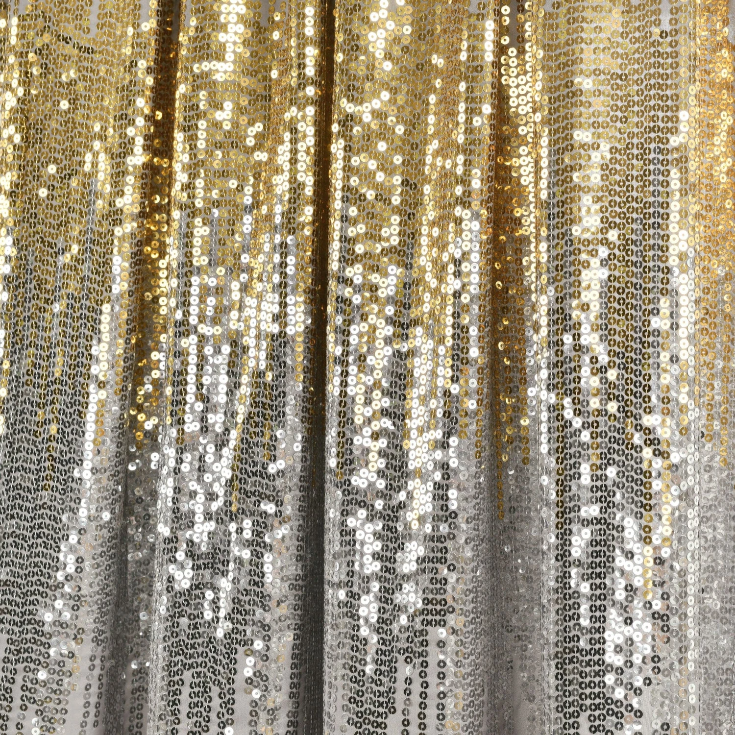 Shimmer Sequins Window Curtain Panel Set - Image 14