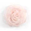 Ruffle Flower Layer Round Decorative Pillow