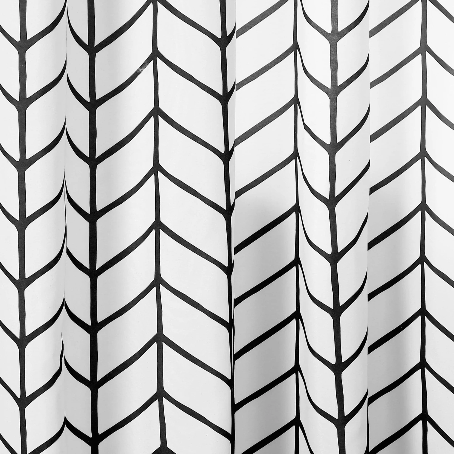 Calia Chevron Geo Window Curtain Panels Set - Image 18