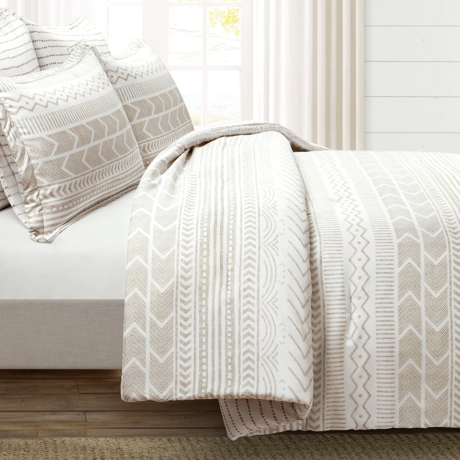 Hygge Geo Comforter 5 Piece Set - Image 3