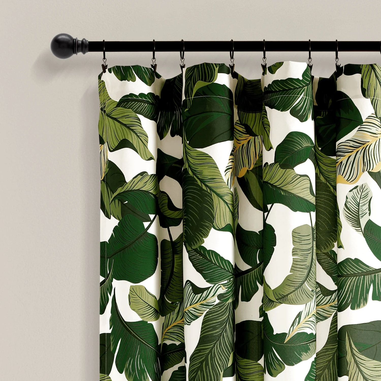 Tropical Paradise Window Curtain Panel Set - Image 4