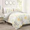 Aprile Reversible Cotton Duvet Cover 3 Piece Set