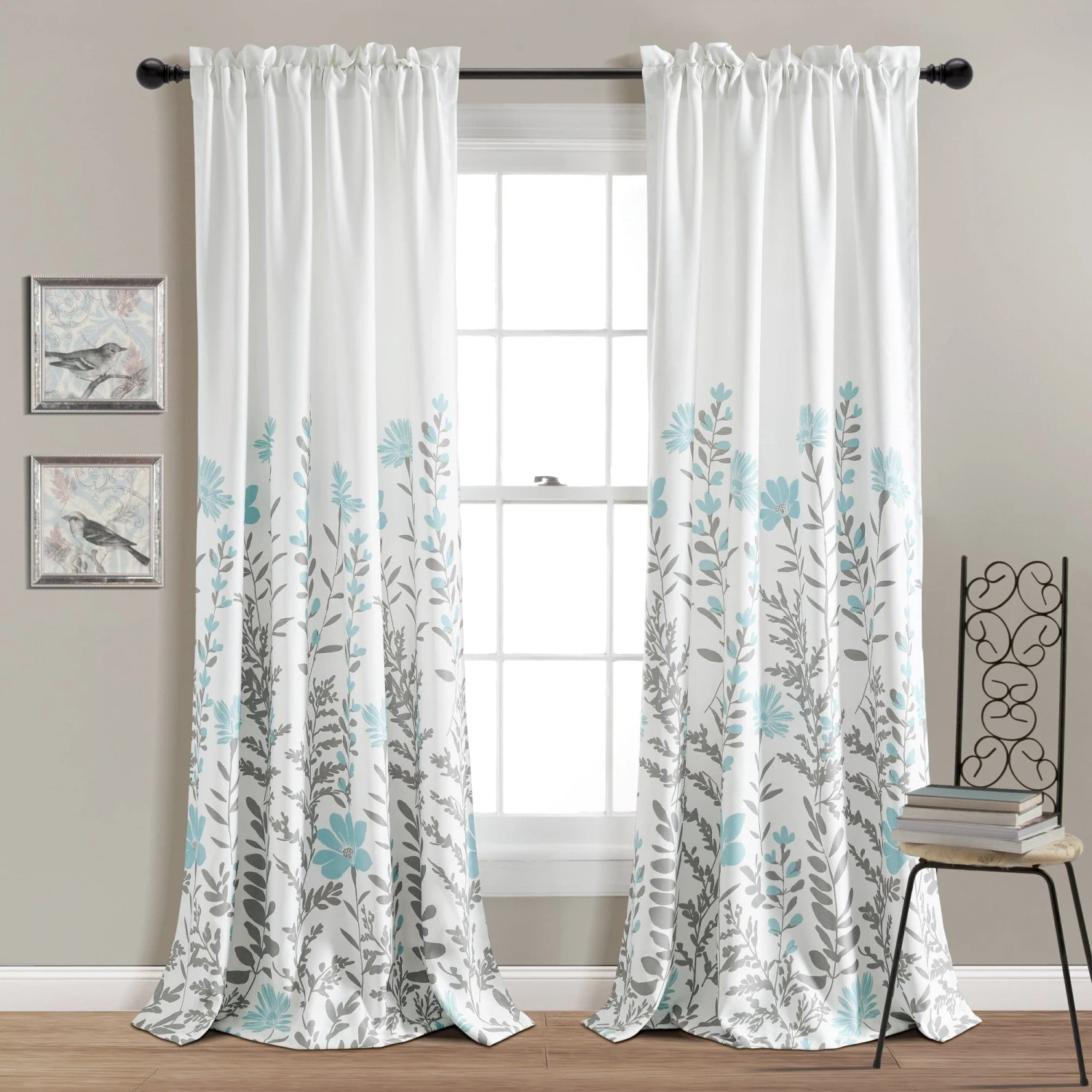 Aprile Room Darkening Window Curtain Set - Image 13