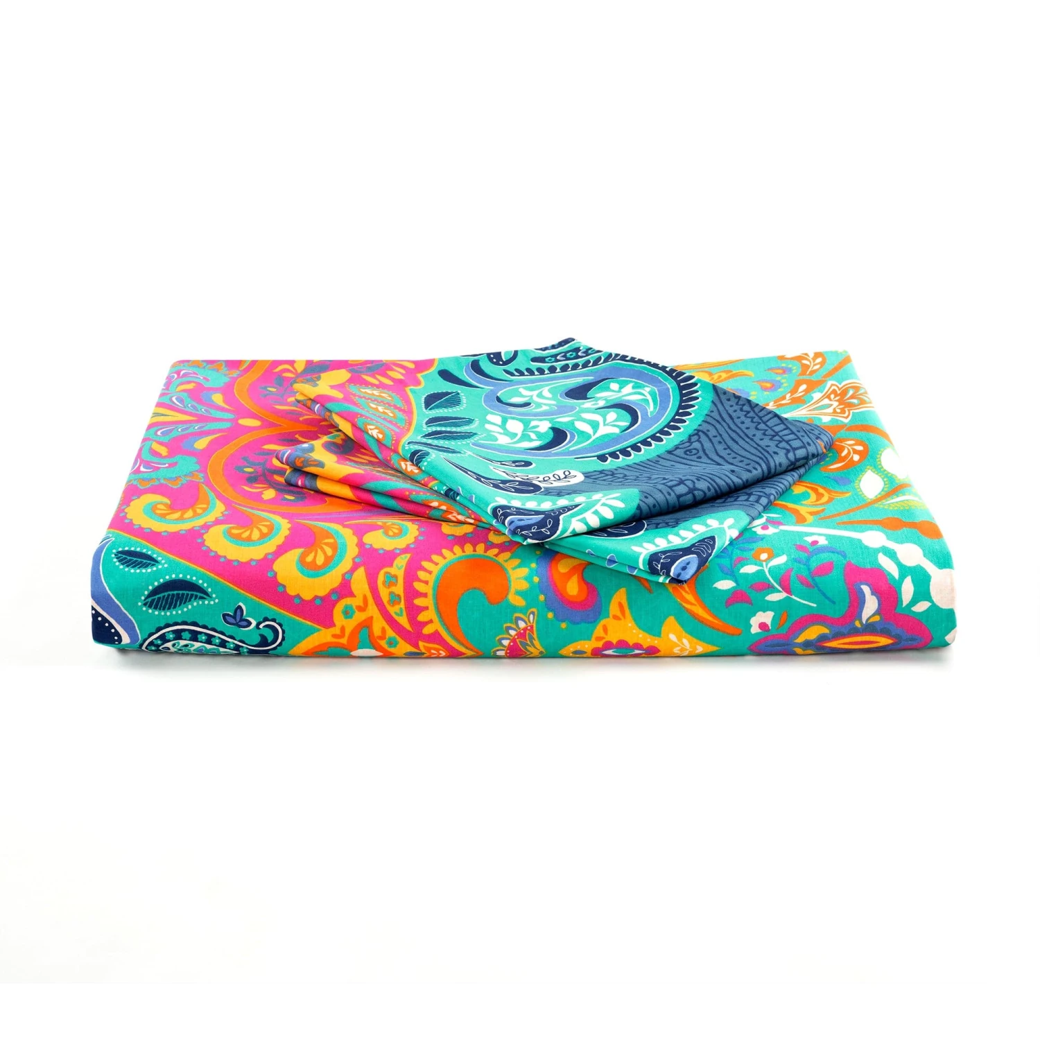 Boho Chic Cotton Duvet Cover 3 Piece Set - Image 9