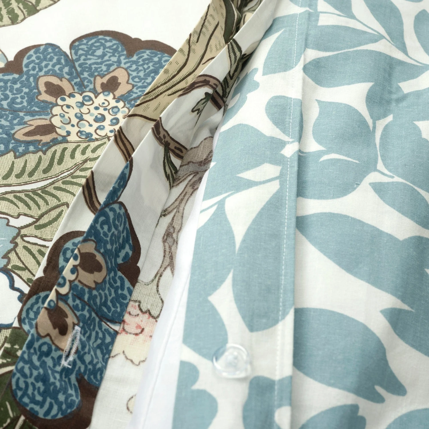 Sydney Reversible Cotton Duvet Cover 3 Piece Set - Image 10