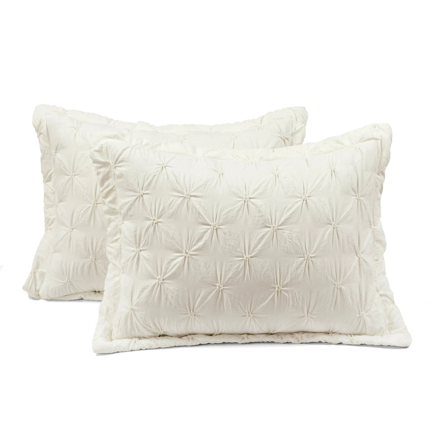 Ravello Pintuck 3 Piece Duvet Cover Set - Image 18