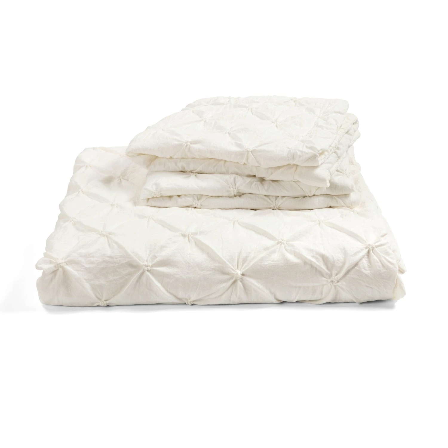 Ravello Pintuck 3 Piece Duvet Cover Set - Image 19