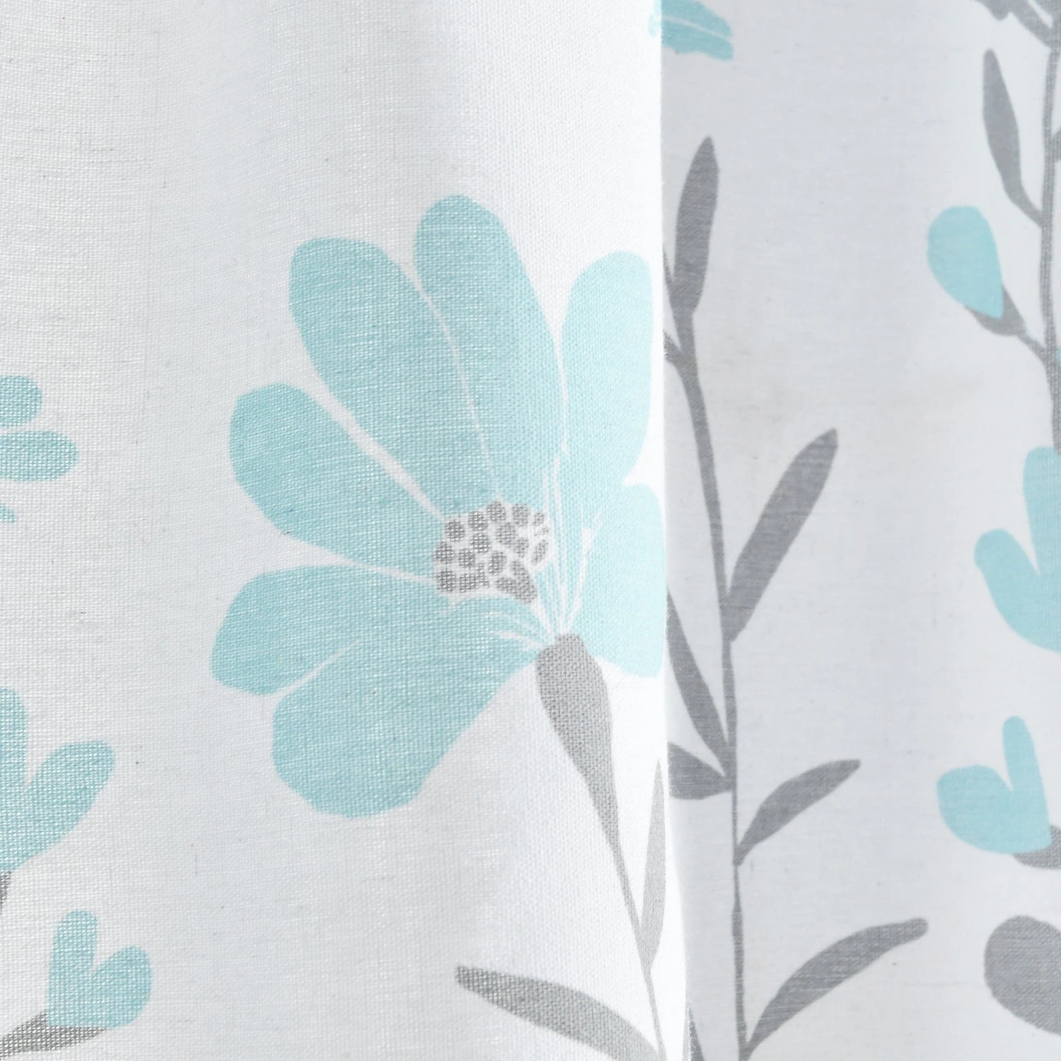 Aprile Faux Linen Kitchen Window Tiers Set - Image 5