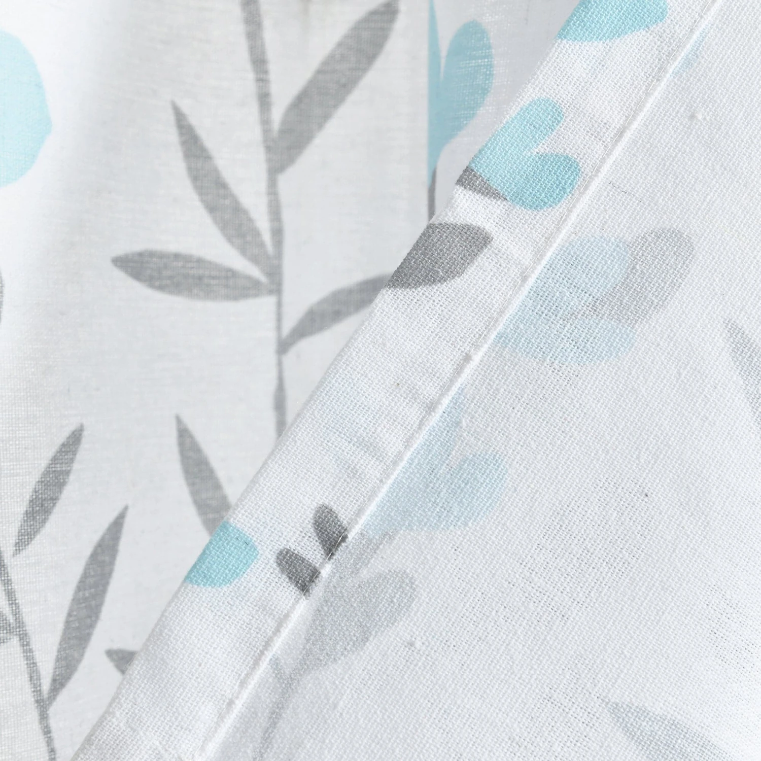 Aprile Faux Linen Kitchen Window Tiers Set - Image 7