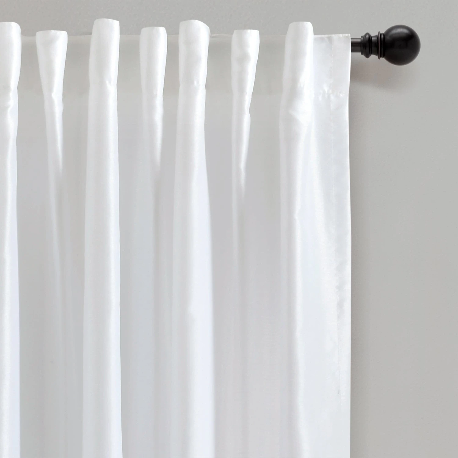 Prima Back Tab Rod Pocket Window Curtain Panel Set - Image 10