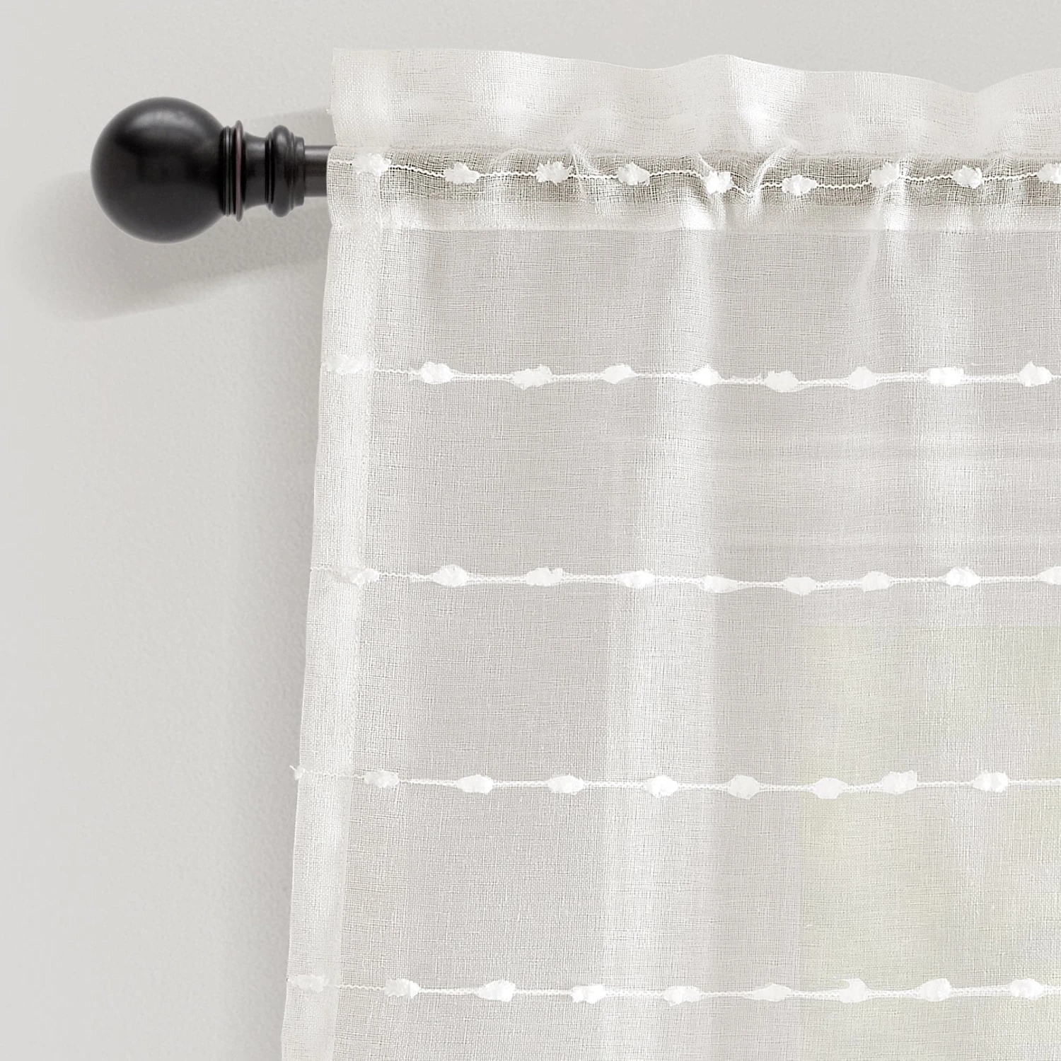 Farmhouse Textured Sheer Valance - Image 6