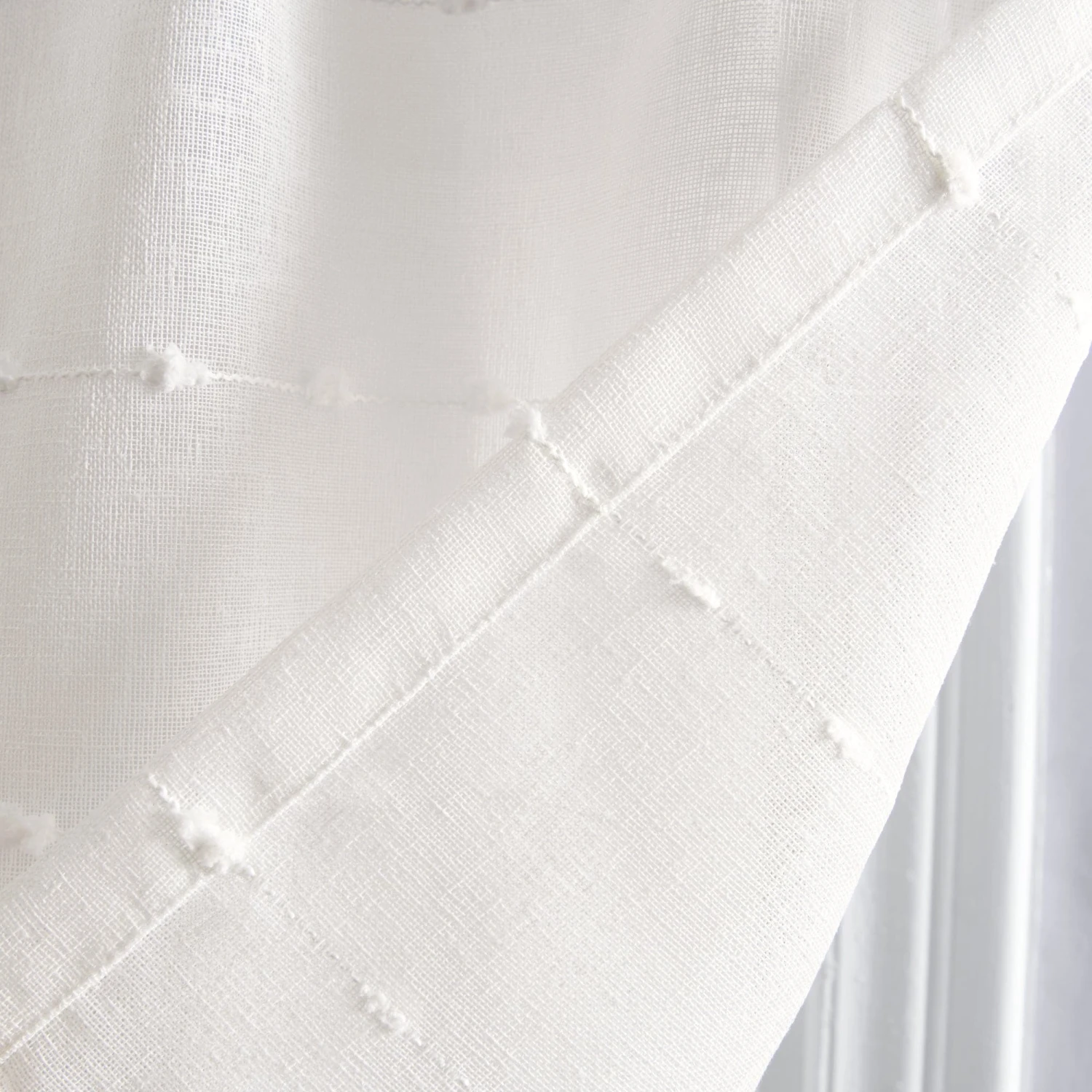 Farmhouse Textured Sheer Valance - Image 9